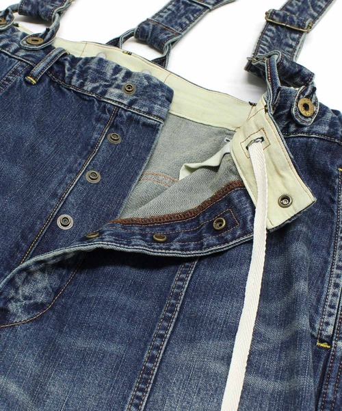 URCH RNA（アーチ アールエヌエー）の「O0755 2WAYサスペンダーアンクルパンツ（サロペット/オーバーオール・レディース・ブルー系その他/キナリ・FREE）」の21枚目の写真