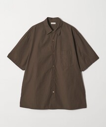 Steven Alan スティーブンアラン ロングスリーブ クロップドブラウスシャツ 8221-299-0273 ブラウン系 S スティーブンアラン｜ユナイテッドアローズ公式通販