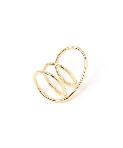niko and...（ニコアンド）の「螺旋リング（リング・レディース・イエロー・0）」の2枚目の写真