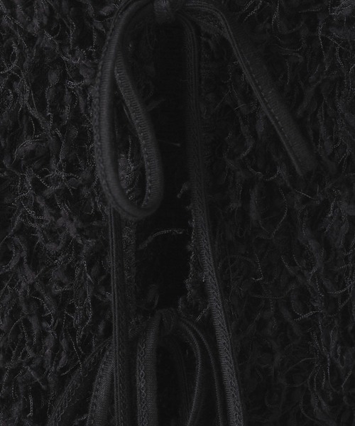 LOWRYS FARM（ローリーズファーム）の「フェザー２ＷＡＹベスト 663172（ベスト・レディース・アイボリー/ブラック/グレー・FREE）」の10枚目の写真