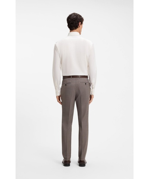 BOSS(ボス)の「カジュアルフィット ヘリテージシャツ コットンポプリン(シャツ/ブラウス・メンズ・ダークブルー/ホワイト・XXL/XL/L/S/M)」の6枚目の写真