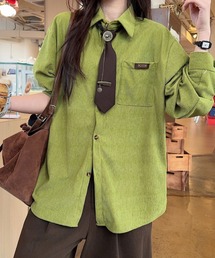 2ly2（トゥーリートゥー）の「ネクタイ付きカジュアルシャツ（シャツ/ブラウス）」