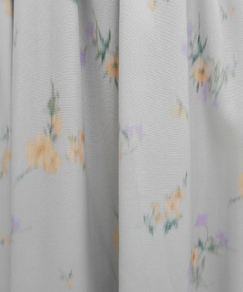 SWINGLE（スウィングル）の「【3/28(Sat)発売】ぼかしフラワーリボンプリントワンピース（ワンピース・レディース・ネイビー/オフホワイト/サックスブルー・FREE）」の13枚目の写真