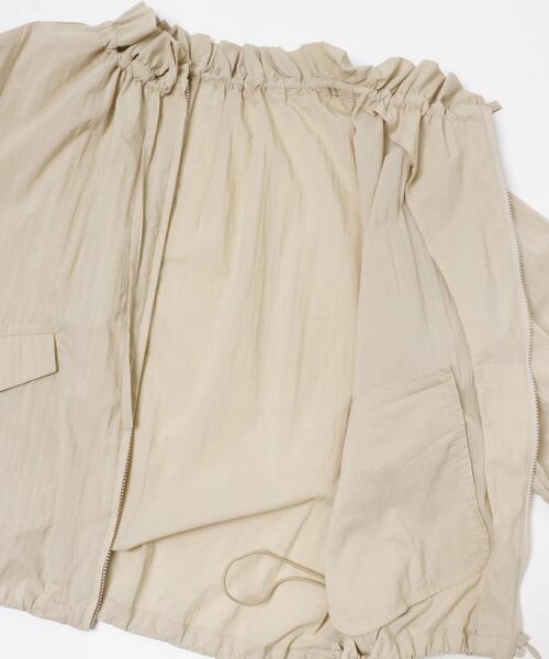 URBAN RESEARCH ROSSO WOMEN(アーバンリサーチ ロッソ)の「フロントジップフリルブラウス(シャツ/ブラウス・レディース・ライトベージュ/ホワイト・FREE)」の21枚目の写真