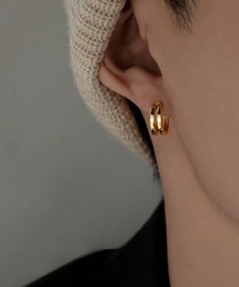 MONOCHROME（モノクローム）の「ダブルラインミニマルフープピアス（ピアス（両耳用））」