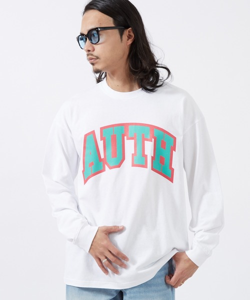 En serio TOKYO（エンソリオトーキョー）の「【SIDEWAYSTANCE】AUTHカレッジロゴ長袖Tシャツ 70642（Tシャツ/カットソー・メンズ・オートミール/ホワイト/ブラック・SMALL/LARGE/X-LARGE/MEDIUM）」の16枚目の写真