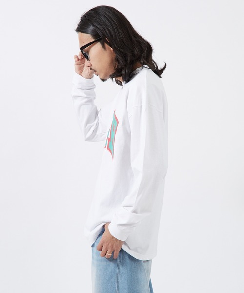 En serio TOKYO（エンソリオトーキョー）の「【SIDEWAYSTANCE】AUTHカレッジロゴ長袖Tシャツ 70642（Tシャツ/カットソー・メンズ・オートミール/ホワイト/ブラック・SMALL/LARGE/X-LARGE/MEDIUM）」の15枚目の写真