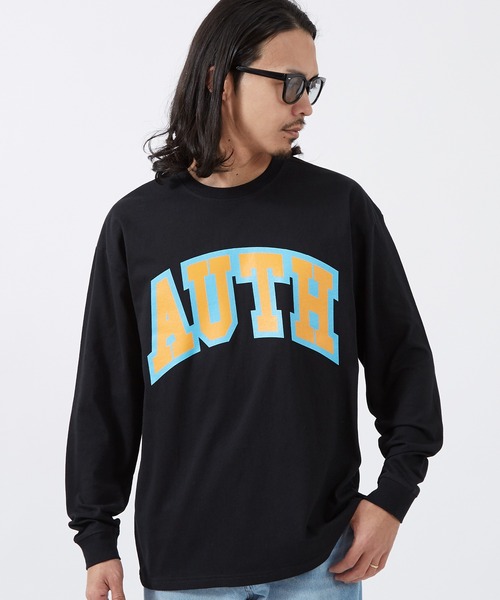 En serio TOKYO（エンソリオトーキョー）の「【SIDEWAYSTANCE】AUTHカレッジロゴ長袖Tシャツ 70642（Tシャツ/カットソー・メンズ・オートミール/ホワイト/ブラック・SMALL/LARGE/X-LARGE/MEDIUM）」の13枚目の写真