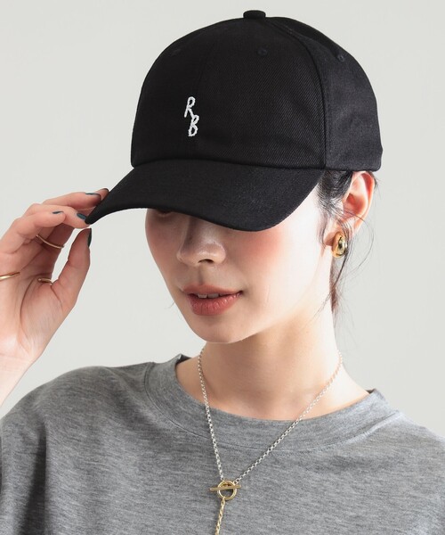 Demi-Luxe BEAMS（デミルクス ビームス）の「RUSLAN BAGINSKIY / RB ベースボール キャップ（キャップ・レディース・ブラック/ホワイト系その他5・ONE SIZE）」の3枚目の写真