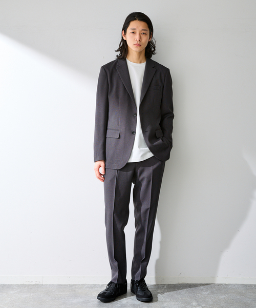 B.C STOCK（ベーセーストック）の「PE BIRDSEYE SLACKS（スラックス・メンズ・チャコールグレー/ブルー系その他/ネイビー・X-LARGE/LARGE/MEDIUM/SMALL）」の8枚目の写真