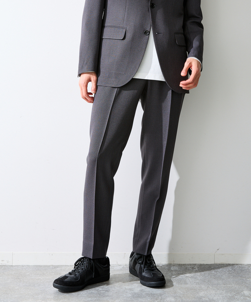 B.C STOCK（ベーセーストック）の「PE BIRDSEYE SLACKS（スラックス・メンズ・チャコールグレー/ブルー系その他/ネイビー・X-LARGE/LARGE/MEDIUM/SMALL）」の9枚目の写真