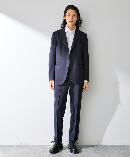 B.C STOCK（ベーセーストック）の「PE BIRDSEYE SLACKS（スラックス・メンズ・チャコールグレー/ブルー系その他/ネイビー・X-LARGE/LARGE/MEDIUM/SMALL）」の12枚目の写真