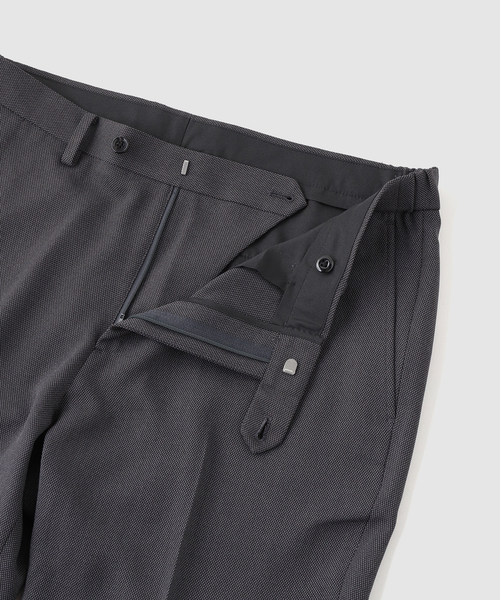 B.C STOCK（ベーセーストック）の「PE BIRDSEYE SLACKS（スラックス・メンズ・チャコールグレー/ブルー系その他/ネイビー・X-LARGE/LARGE/MEDIUM/SMALL）」の4枚目の写真