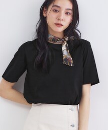 オーガニックコットン混ベーシックTシャツ【洗濯機OK】《SS~LL》
