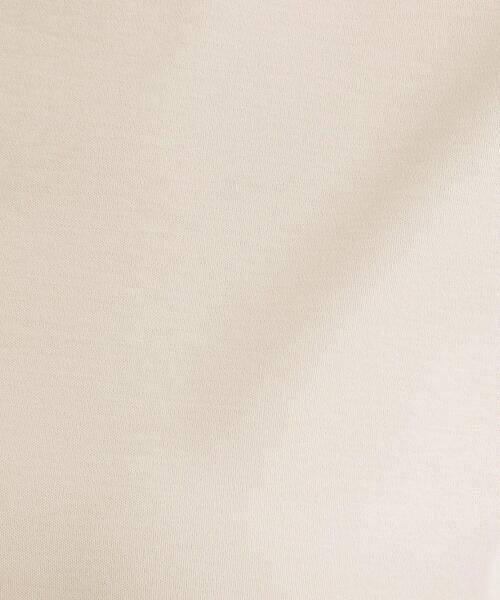OPAQUE.CLIP(オペークドットクリップ)の「オーガニックコットン混ベーシックTシャツ【洗濯機OK】《SS~LL》(Tシャツ/カットソー・レディース・ネイビー/ホワイト/ライトベージュ/ブラック・34/36/38/40/42)」の18枚目の写真