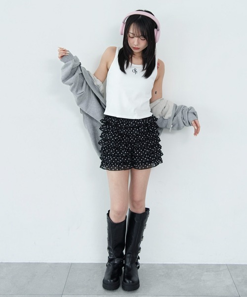 WEGO(ウィゴー)の「WEGO/【26春夏新作】グラフィックカップインタンク(タンクトップ・レディース・その他1/その他2/その他3/その他4・FREE)」の18枚目の写真