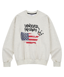 PAPERBOY（ペーパーボーイ）の「USAヴィンテージスウェットシャツ-オートミール（スウェット）」