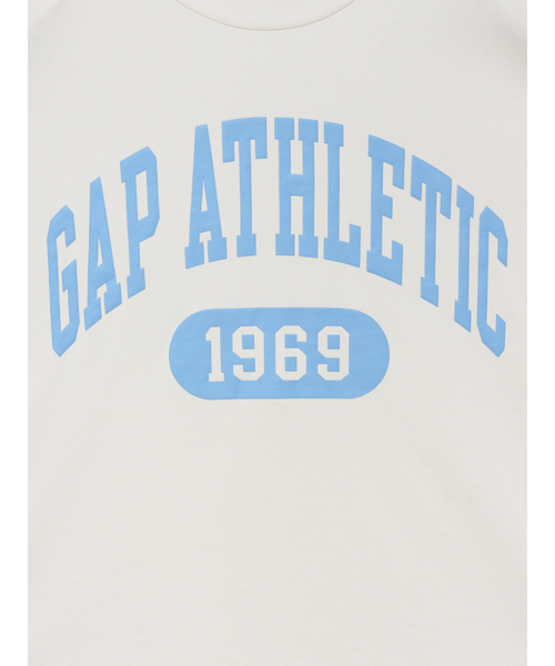 GAP(ギャップ)の「リラックスフィット フレンチテリー グラフィックTシャツ(スウェット・メンズ・グリーン/ネイビー/イエロー/ブルー/オフホワイト/ブラック・L/M/S/XS/XL)」の12枚目の写真