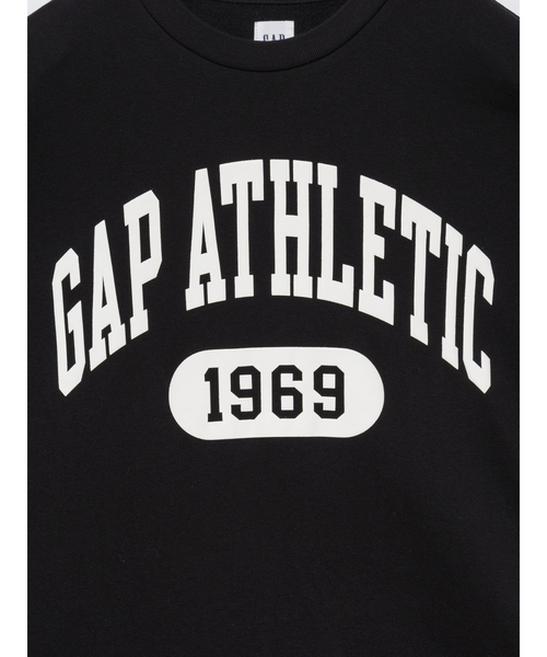 GAP(ギャップ)の「リラックスフィット フレンチテリー グラフィックTシャツ(スウェット・メンズ・グリーン/ネイビー/イエロー/ブルー/オフホワイト/ブラック・L/M/S/XS/XL)」の14枚目の写真