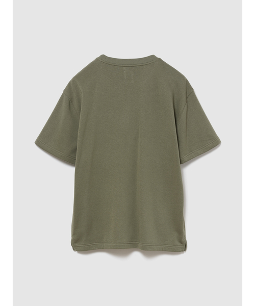 GAP(ギャップ)の「リラックスフィット フレンチテリー グラフィックTシャツ(スウェット・メンズ・グリーン/ネイビー/イエロー/ブルー/オフホワイト/ブラック・L/M/S/XS/XL)」の8枚目の写真