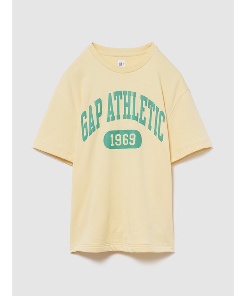 GAP(ギャップ)の「リラックスフィット フレンチテリー グラフィックTシャツ(スウェット・メンズ・グリーン/ネイビー/イエロー/ブルー/オフホワイト/ブラック・L/M/S/XS/XL)」の21枚目の写真