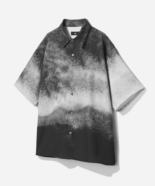 HARE（ハレ）の「HARE ART EDITシャツ(HARE)（シャツ/ブラウス・メンズ・ブルー/ブラック/ベージュ・MEDIUM/SMALL）」の2枚目の写真