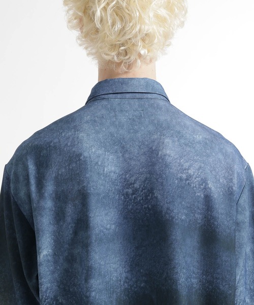 HARE（ハレ）の「HARE ART EDITシャツ(HARE)（シャツ/ブラウス・メンズ・ブルー/ブラック/ベージュ・MEDIUM/SMALL）」の20枚目の写真