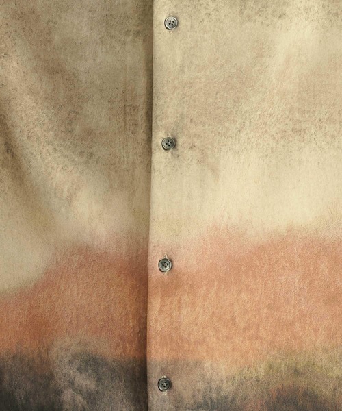 HARE（ハレ）の「HARE ART EDITシャツ(HARE)（シャツ/ブラウス・メンズ・ブルー/ブラック/ベージュ・MEDIUM/SMALL）」の21枚目の写真