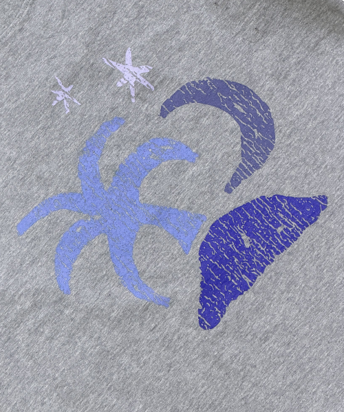SSERPE(セルぺ)の「トロピカル半袖Tシャツメランジグレー(Tシャツ/カットソー・レディース・その他・1/2)」の6枚目の写真