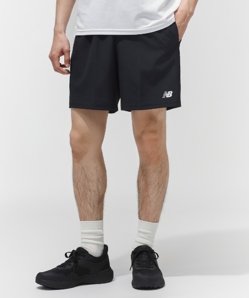 NEW BALANCE（ニューバランス）の「ニューバランス New Balance スポーツグラフィックショーツ7インチ (インナー無し)（その他パンツ・メンズ・ネイビー/ブラック・S/L/LL/3L/M）」の2枚目の写真