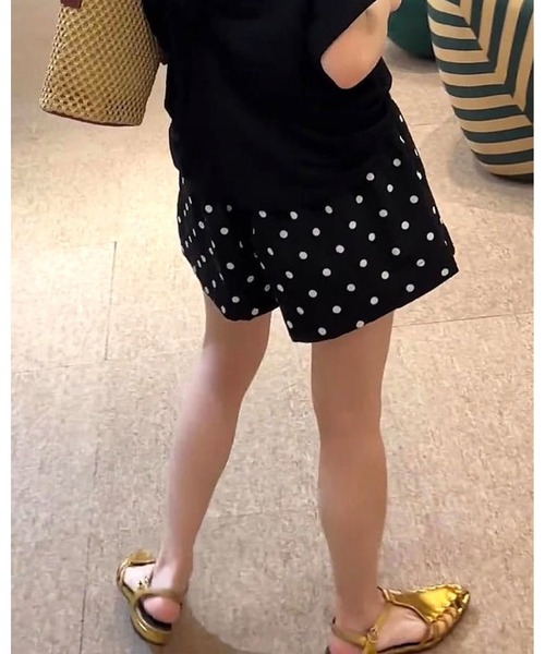 inst.ALL（インストール）の「ドット柄ショートパンツ（その他パンツ・レディース・ブラック・M/LL）」の11枚目の写真