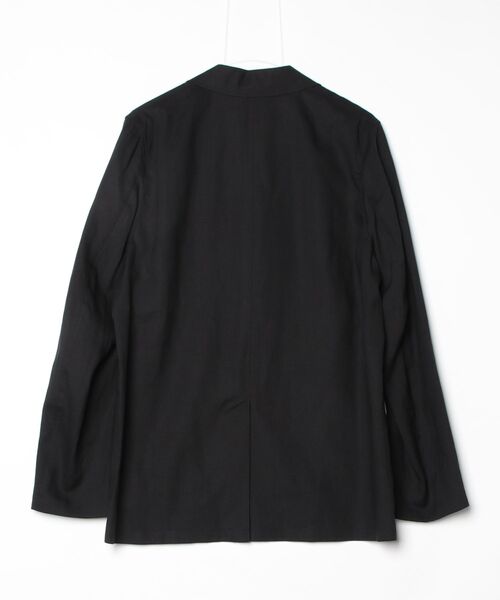 ATON(エイトン)の「【ATON】 SILK LINEN MIXING TAILORED JACKET(テーラードジャケット・メンズ・ブラック・4/6)」の7枚目の写真