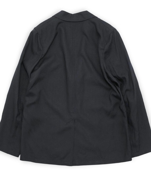 ATON(エイトン)の「【ATON】 SILK LINEN MIXING TAILORED JACKET(テーラードジャケット・メンズ・ブラック・4/6)」の6枚目の写真