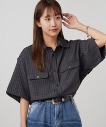 アソート柄ワークシャツ 秋 秋服 2026年秋冬