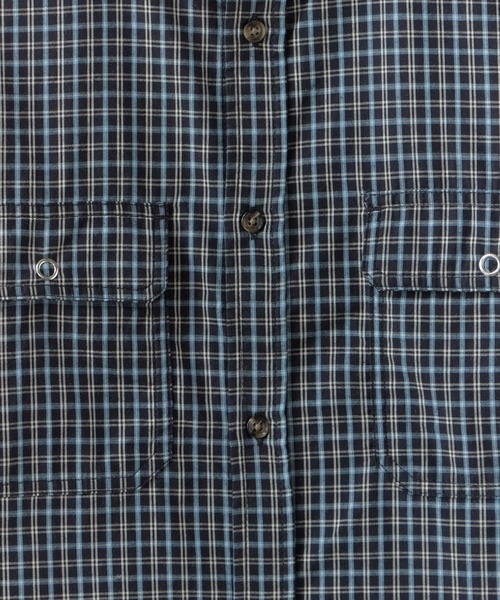 ROOPTOKYO（ループトウキョウ）の「アソート柄ワークシャツ 2026年春夏（シャツ/ブラウス・メンズ・ホワイト系その他/ブラック系その他/ブルー系その他/ブラック系その他2・M/L）」の7枚目の写真