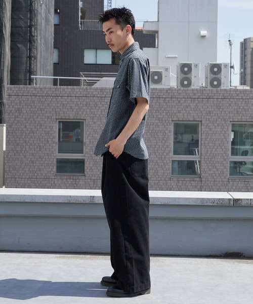 ROOPTOKYO（ループトウキョウ）の「アソート柄ワークシャツ 2026年春夏（シャツ/ブラウス・メンズ・ホワイト系その他/ブラック系その他/ブルー系その他/ブラック系その他2・M/L）」の14枚目の写真