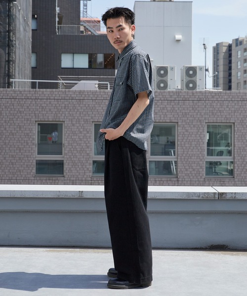 ROOPTOKYO（ループトウキョウ）の「アソート柄ワークシャツ 2026年春夏（シャツ/ブラウス・メンズ・ホワイト系その他/ブラック系その他/ブルー系その他/ブラック系その他2・M/L）」の15枚目の写真