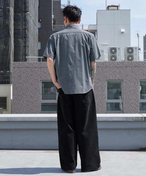 ROOPTOKYO（ループトウキョウ）の「アソート柄ワークシャツ 2026年春夏（シャツ/ブラウス・メンズ・ホワイト系その他/ブラック系その他/ブルー系その他/ブラック系その他2・M/L）」の16枚目の写真