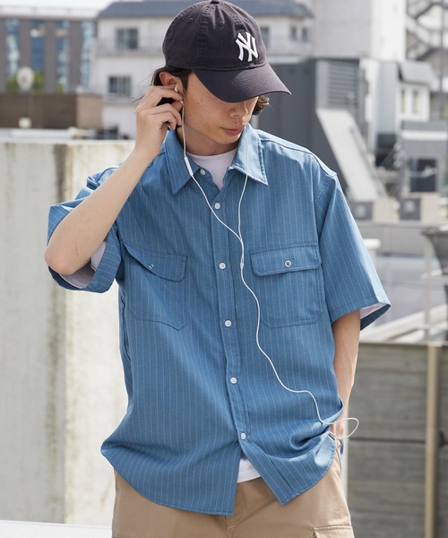 ROOPTOKYO（ループトウキョウ）の「アソート柄ワークシャツ 2026年春夏（シャツ/ブラウス・メンズ・ホワイト系その他/ブラック系その他/ブルー系その他/ブラック系その他2・M/L）」の18枚目の写真