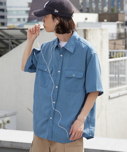 ROOPTOKYO（ループトウキョウ）の「アソート柄ワークシャツ 2026年春夏（シャツ/ブラウス・メンズ・ホワイト系その他/ブラック系その他/ブルー系その他/ブラック系その他2・M/L）」の19枚目の写真