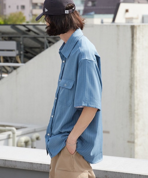 ROOPTOKYO（ループトウキョウ）の「アソート柄ワークシャツ 2026年春夏（シャツ/ブラウス・メンズ・ホワイト系その他/ブラック系その他/ブルー系その他/ブラック系その他2・M/L）」の20枚目の写真