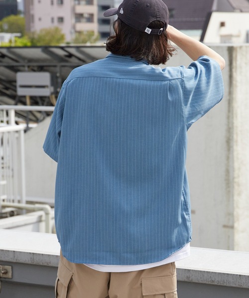 ROOPTOKYO（ループトウキョウ）の「アソート柄ワークシャツ 2026年春夏（シャツ/ブラウス・メンズ・ホワイト系その他/ブラック系その他/ブルー系その他/ブラック系その他2・M/L）」の21枚目の写真