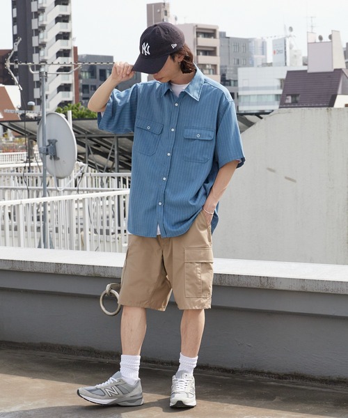 ROOPTOKYO（ループトウキョウ）の「アソート柄ワークシャツ 2026年春夏（シャツ/ブラウス・メンズ・ホワイト系その他/ブラック系その他/ブルー系その他/ブラック系その他2・M/L）」の22枚目の写真