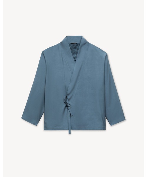 KENZO(ケンゾー)の「KIMONO ジャケット イン ビスコース リサイクル ウール(テーラードジャケット・メンズ・グレー系その他・SMALL/LARGE/MEDIUM)」の5枚目の写真