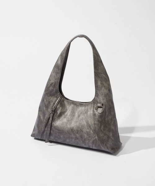 RAGEBLUE(レイジブルー)の「Tassel Zipp Synthetic Leather Mini Tote Bag/タッセルZIPハンドバッグ(トートバッグ・メンズ・シルバー/ブラック・FREE)」の18枚目の写真