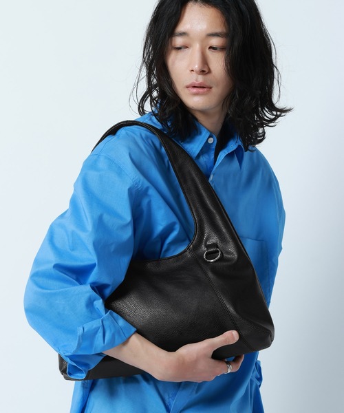 RAGEBLUE(レイジブルー)の「Tassel Zipp Synthetic Leather Mini Tote Bag/タッセルZIPハンドバッグ(トートバッグ・メンズ・シルバー/ブラック・FREE)」の10枚目の写真