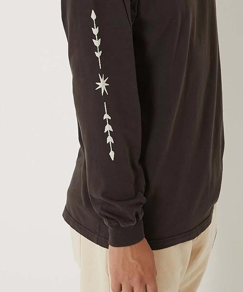 HOLLYWOOD RANCH MARKET(ハリウッドランチマーケット)の「フリーバードHRM ロングスリーブTシャツ(Tシャツ/カットソー・メンズ・ブラック/ホワイト・M/S/L/XL)」の11枚目の写真