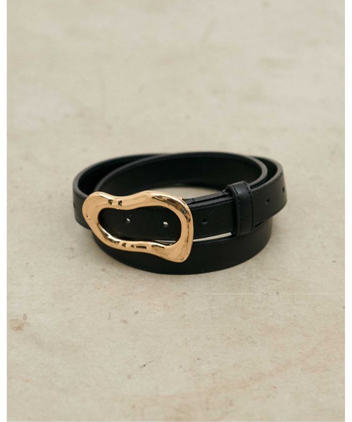 LARUTA（ラルータ）の「【LARUTA】POIRE BELT（ベルト・レディース・ブラウン/ブラック・FREE）」の5枚目の写真