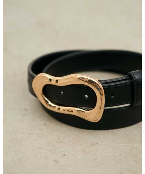 LARUTA（ラルータ）の「【LARUTA】POIRE BELT（ベルト・レディース・ブラウン/ブラック・FREE）」の6枚目の写真