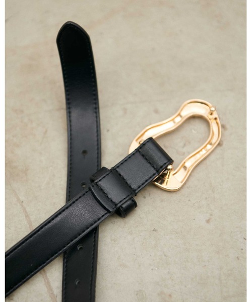 LARUTA（ラルータ）の「【LARUTA】POIRE BELT（ベルト・レディース・ブラウン/ブラック・FREE）」の7枚目の写真